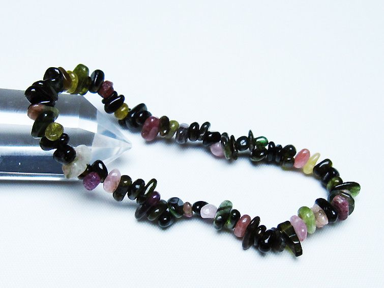 ミックスカラートルマリンブレスレット[T429-953] 1枚目