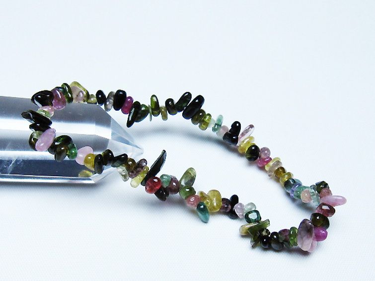 ミックスカラートルマリンブレスレット[T429-961] 1枚目