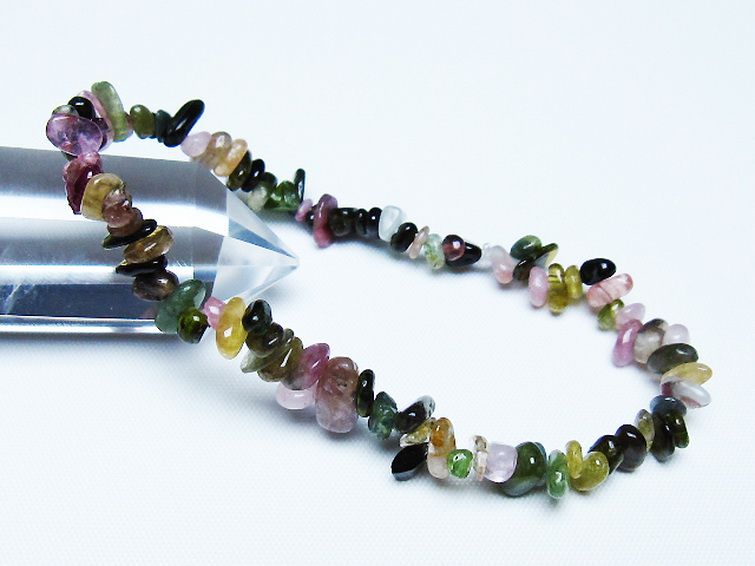 ミックスカラートルマリンブレスレット[T429-972] 1枚目