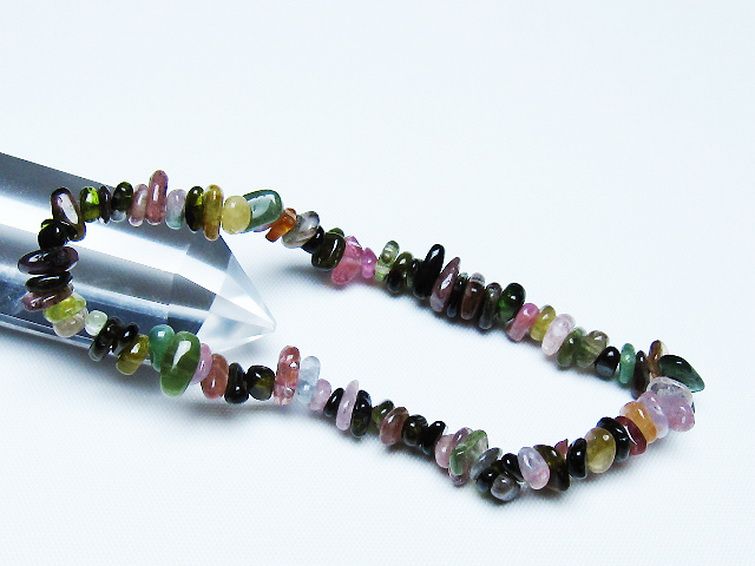 ミックスカラートルマリンブレスレット[T429-976] 1枚目