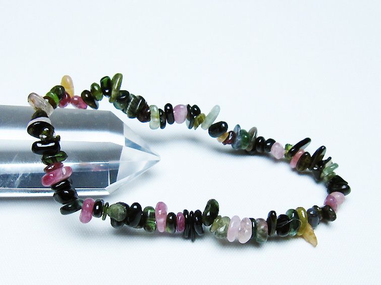 ミックスカラートルマリンブレスレット[T429-996] 1枚目