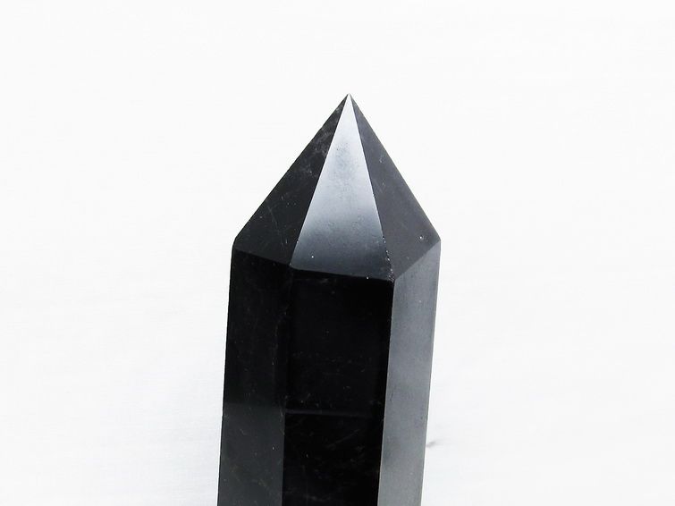 モリオン 純天然 黒水晶 六角柱[T43-7334] 3枚目