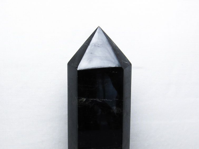 3.3Kgモリオン 純天然 黒水晶 六角柱[T43-7540] 2枚目