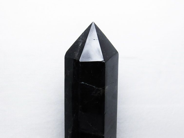 3.3Kgモリオン 純天然 黒水晶 六角柱[T43-7540] 3枚目