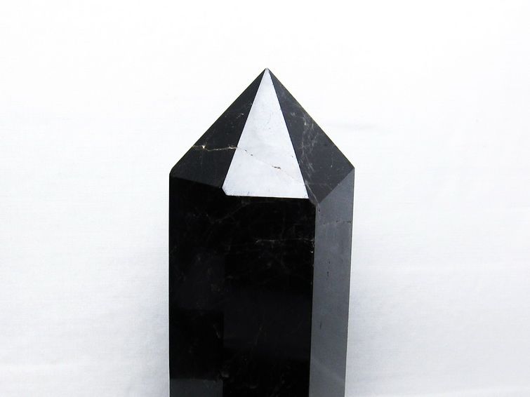 3.9Kgモリオン 純天然 黒水晶 六角柱[T43-7542] 3枚目