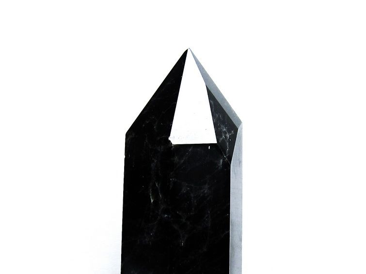 2.5Kgモリオン 純天然 黒水晶 六角柱[T43-7742] 3枚目