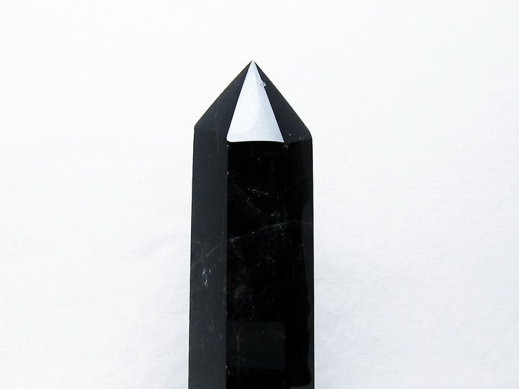モリオン 純天然 黒水晶 六角柱[T43-8224] 3枚目