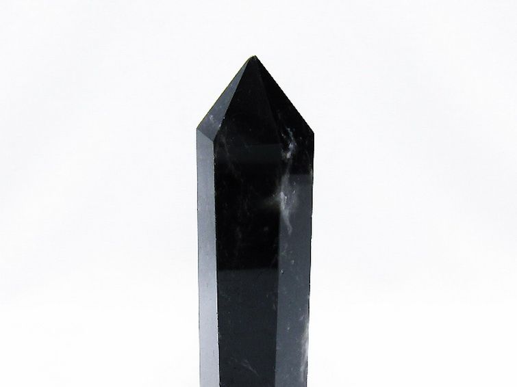 モリオン 純天然 黒水晶 六角柱[T43-8563] 3枚目