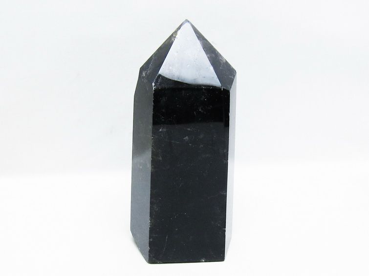 モリオン 純天然 黒水晶 六角柱[T43-8599] 1枚目