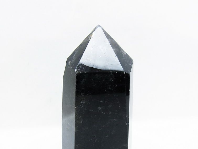 モリオン 純天然 黒水晶 六角柱[T43-8599] 2枚目