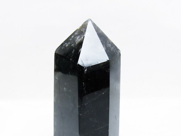 モリオン 純天然 黒水晶 六角柱[T43-8599] 3枚目