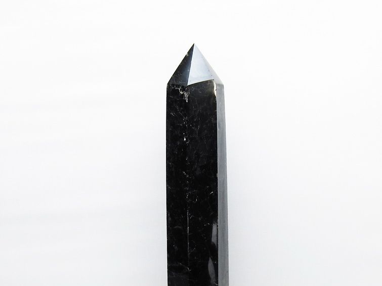 2.2Kgモリオン 純天然 黒水晶 六角柱 [t43-8701] 2枚目