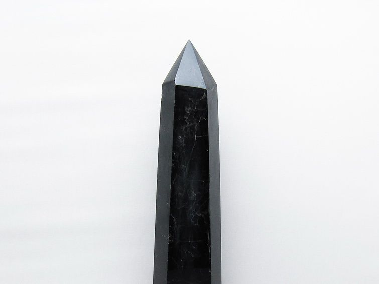 2.2Kgモリオン 純天然 黒水晶 六角柱 [t43-8701] 3枚目