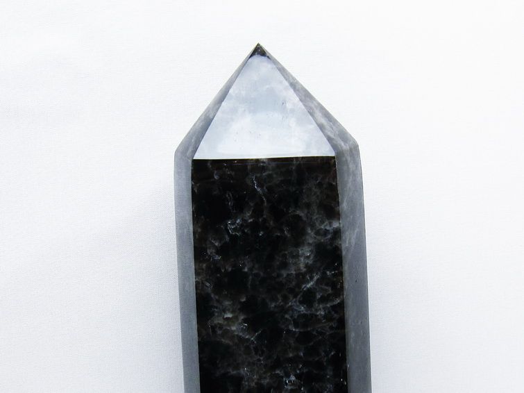 2.9Kgモリオン 純天然 黒水晶 六角柱 [t43-8806] 2枚目