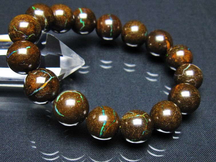 アイアンオパール ブレスレット 13mm [t435-8159] 1枚目