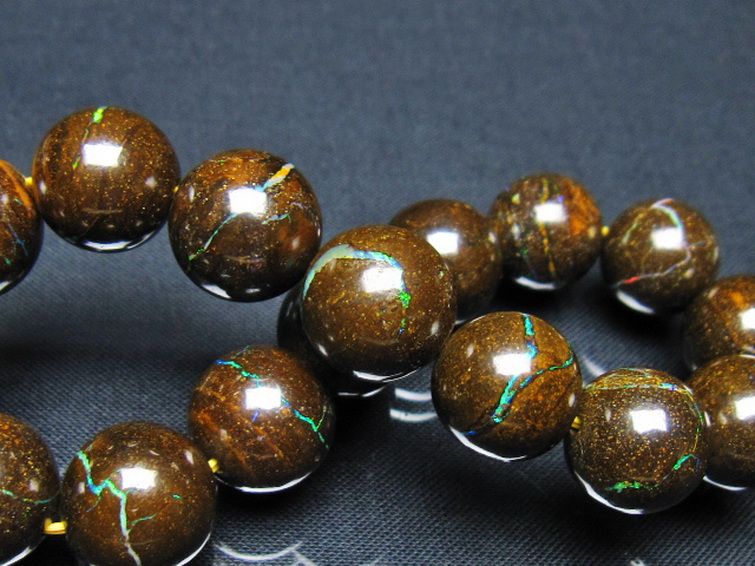 アイアンオパール ブレスレット 13mm [t435-8159] 2枚目