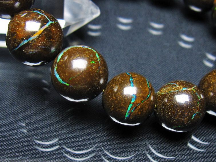 アイアンオパール ブレスレット 13mm [t435-8159] 3枚目