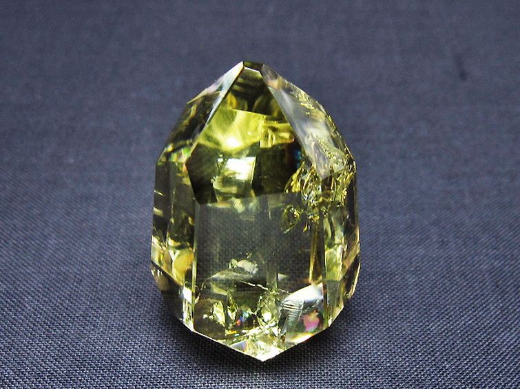 シトリン　原石 ブラジル産シトリン原石・ルース2石セット（11月誕生石,マデイラ