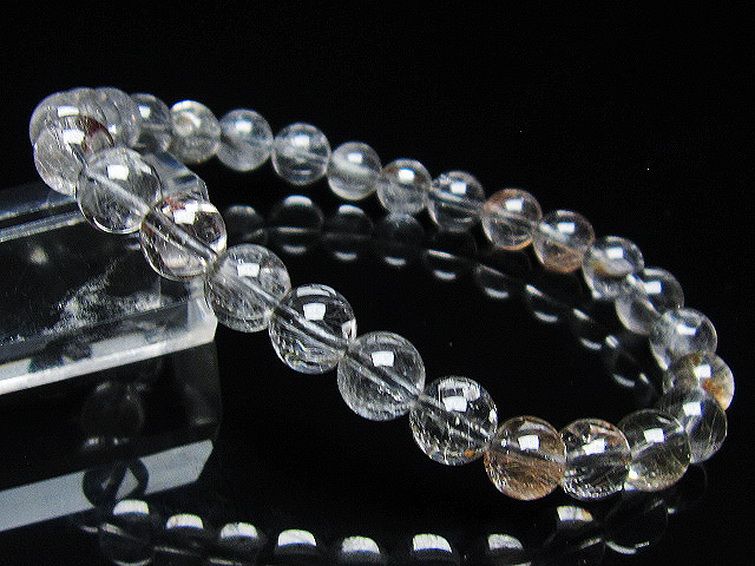 放射プラチナルチルブレスレット 7mm [t437-2282] 1枚目