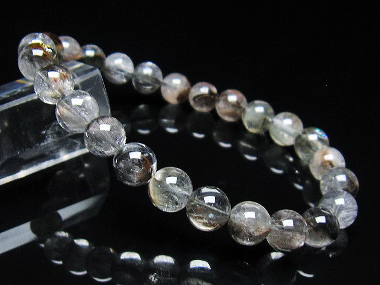 プラチナルチル×ラブラドライトのブレスレット プラチナルチル×ラブラドライトのブレスレット 【公式通販】