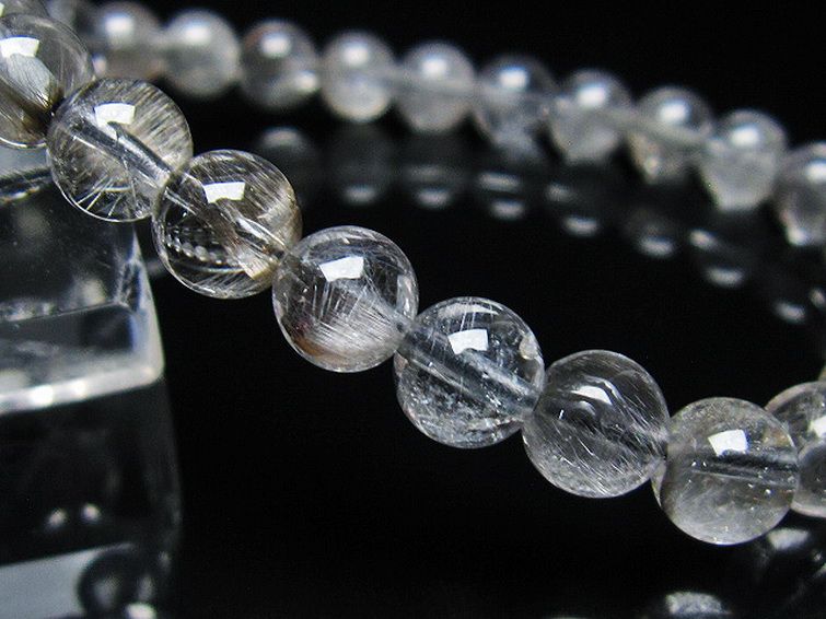 放射プラチナルチルブレスレット 7mm [t437-2303] 3枚目