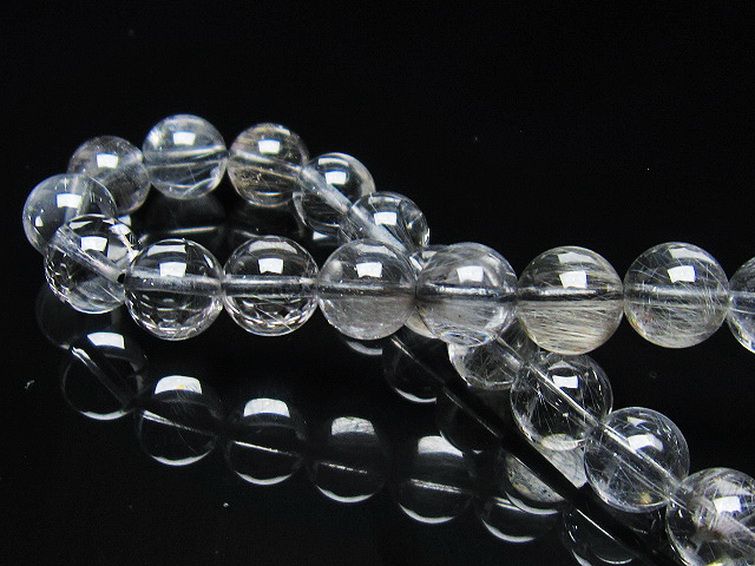 放射プラチナルチルブレスレット 8mm [t437-2312] 2枚目