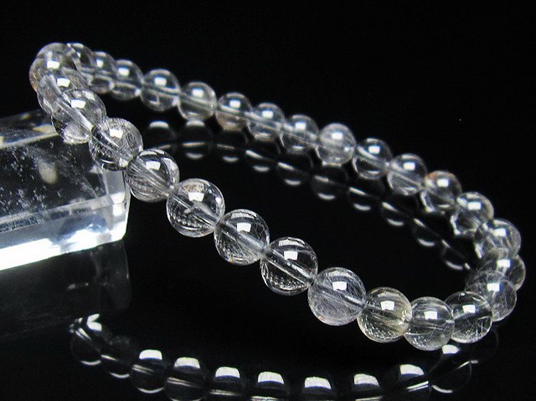 放射プラチナルチルブレスレット 7mm [t437-2326] 1枚目