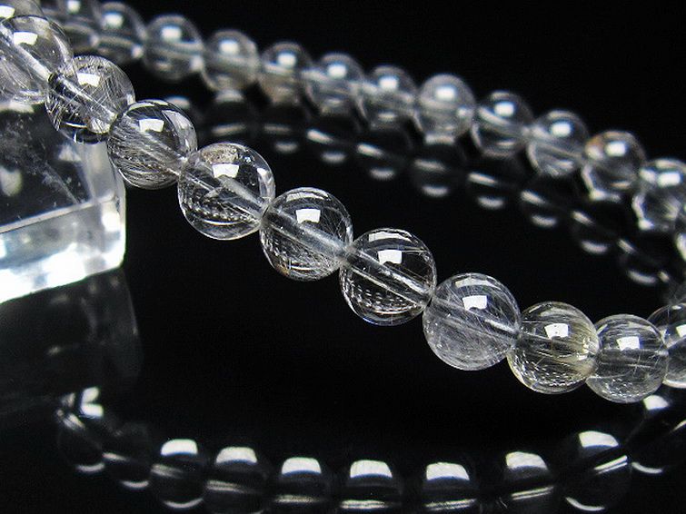 放射プラチナルチルブレスレット 7mm [t437-2326] 3枚目