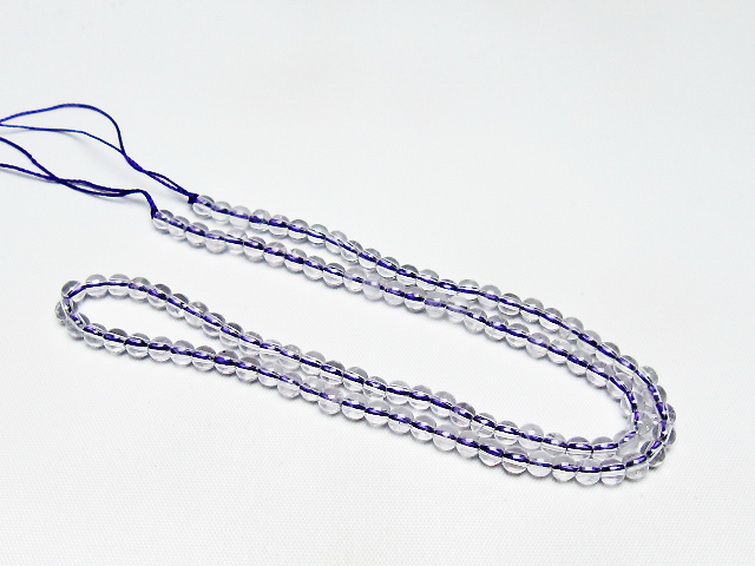 アメジスト一連 4mm ビーズ [t438-5512] 3枚目