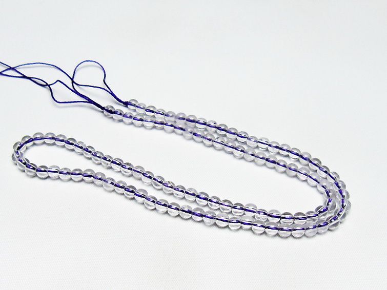 アメジスト一連 4mm ビーズ [t438-5541] 3枚目