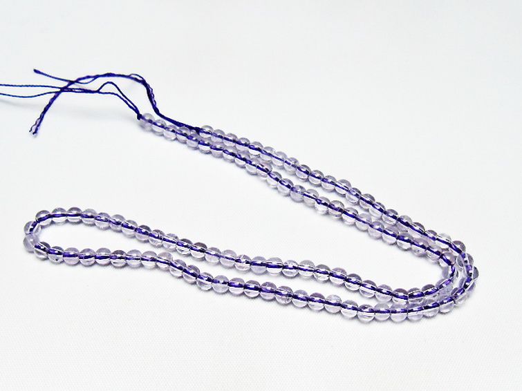 アメジスト一連 4mm ビーズ [t438-5547] 3枚目
