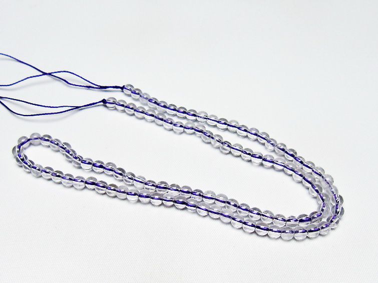 アメジスト一連 4mm ビーズ [t438-5550] 3枚目