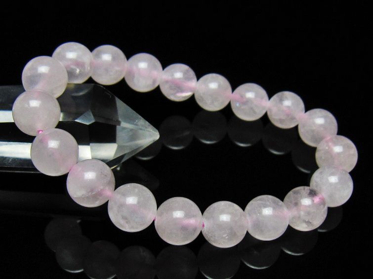 ローズクォーツブレスレット 10mm [t446-2746] 1枚目