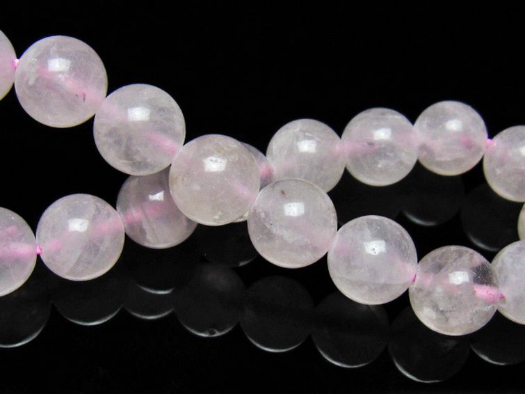 ローズクォーツブレスレット 10mm [t446-2746] 2枚目