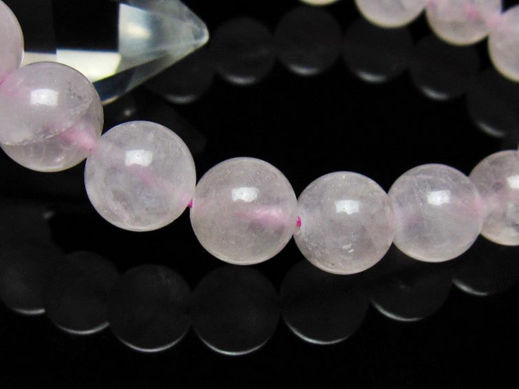 ローズクォーツブレスレット 10mm [t446-2746] 3枚目