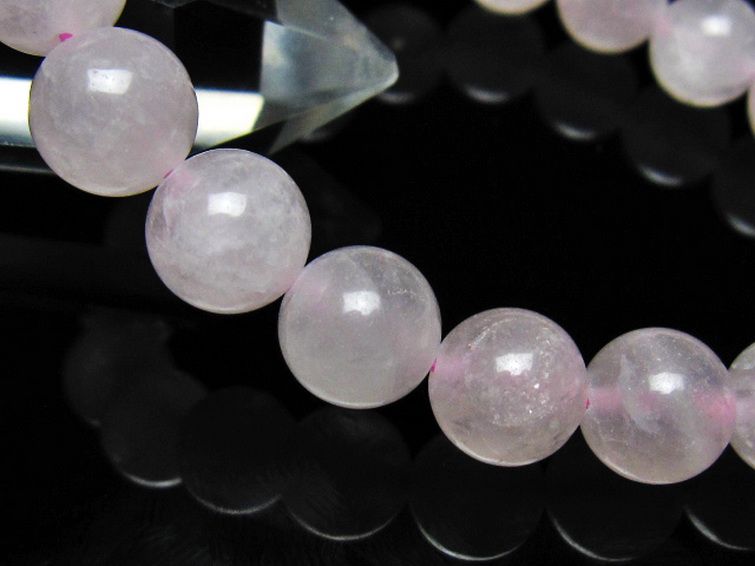 ローズクォーツブレスレット 10mm [t446-2784] 3枚目