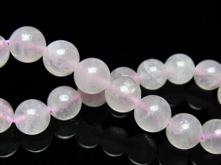 ローズクォーツブレスレット 10mm [t446-2795] 2枚目