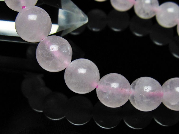 ローズクォーツブレスレット 10mm [t446-2795] 3枚目