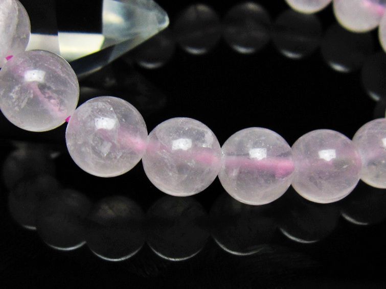 ローズクォーツブレスレット 10mm [t446-2803] 3枚目