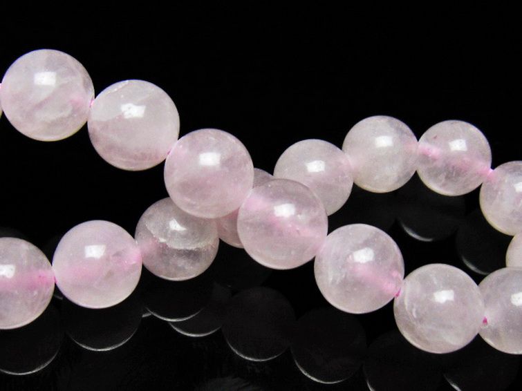 ローズクォーツブレスレット 10mm [t446-2834] 2枚目
