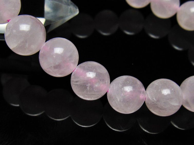 ローズクォーツブレスレット 10mm [t446-2834] 3枚目