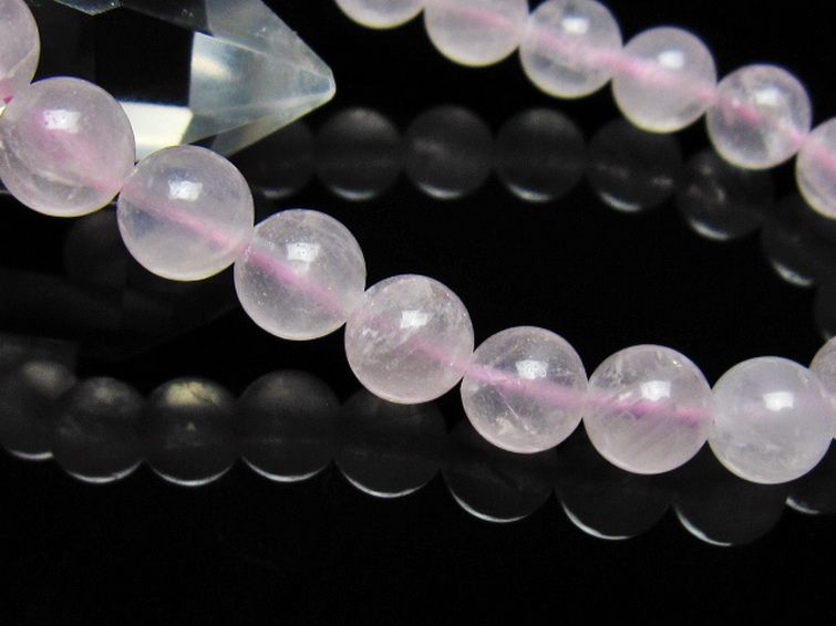 ローズクォーツブレスレット 9mm [t446-2912] 3枚目