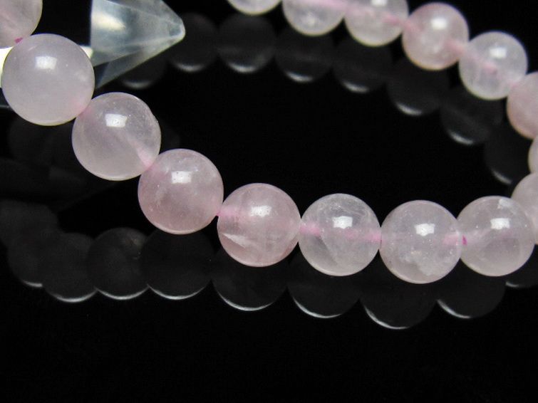 ローズクォーツブレスレット 9mm [t446-2913] 3枚目