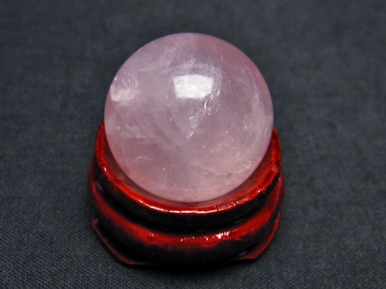 スターローズクォーツ丸玉 20mm [T451-8882] 3枚目