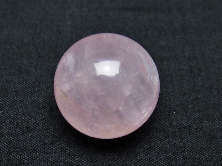 ローズクォーツ丸玉 20mm [T451-9567] 2枚目