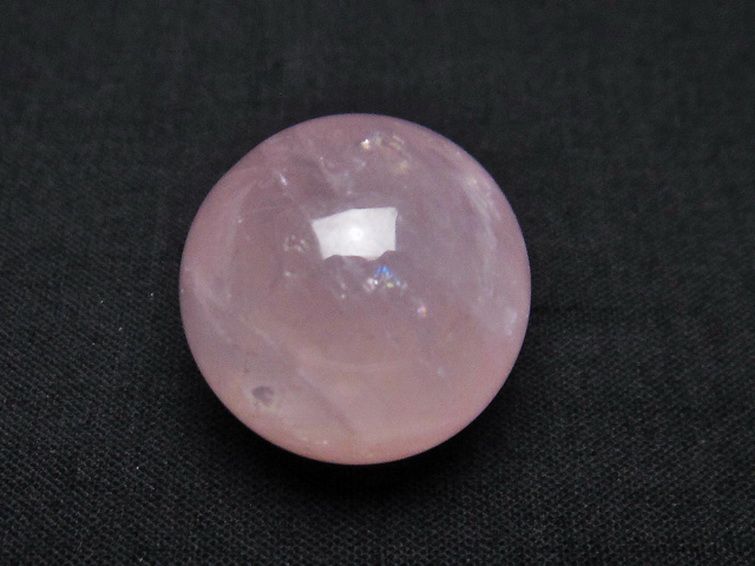 ローズクォーツ丸玉 20mm [T451-9850] 2枚目