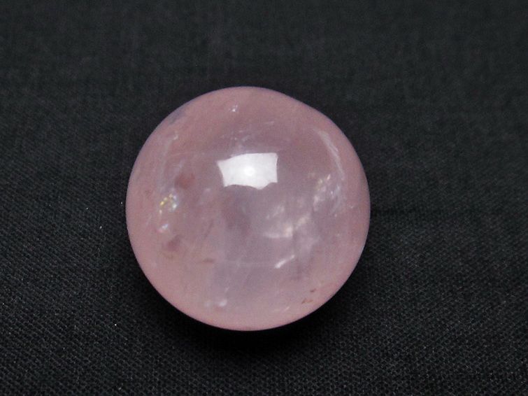 ローズクォーツ丸玉 20mm [T451-9850] 3枚目