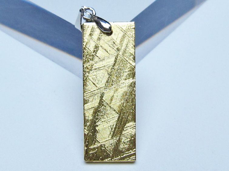 ゴールドギベオン（メテオライト）ペンダント [t452-3696] 2枚目