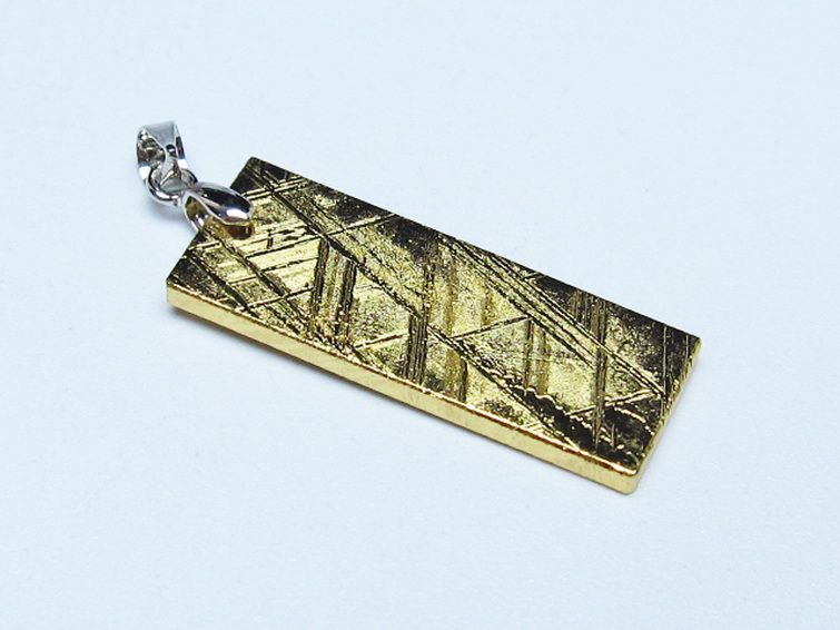 ゴールドギベオン（メテオライト）ペンダント [t452-3696] 3枚目