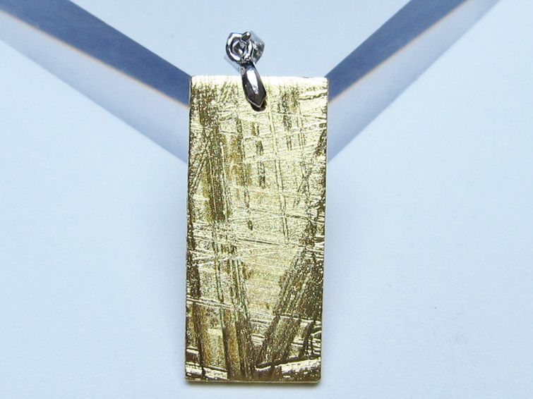 ゴールドギベオン（メテオライト）ペンダント [t452-3705] 2枚目